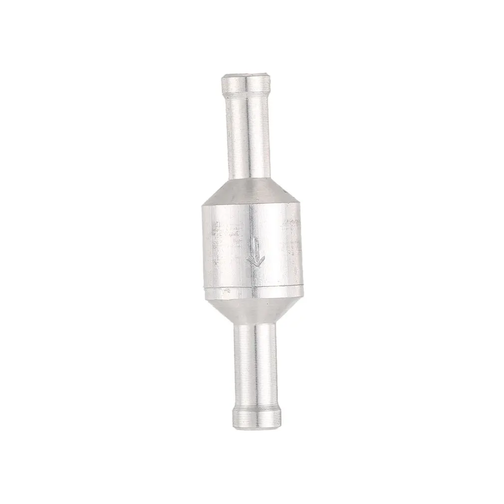 Check Valve Aluminium 6mm Fuel Non- Return Inline Vacuum Hose One Way For Automobile Vehicle Carburettor |