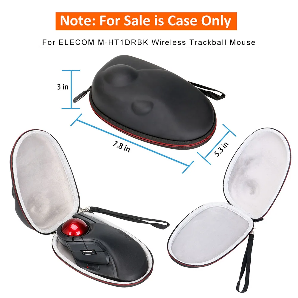CS220 LTGEM жесткий защитный чехол EVA чехол сумка для Apple Magic mouse для logitech MX Vertical G602 M720 G305 G903 G900 мышь - Цвет: CS220