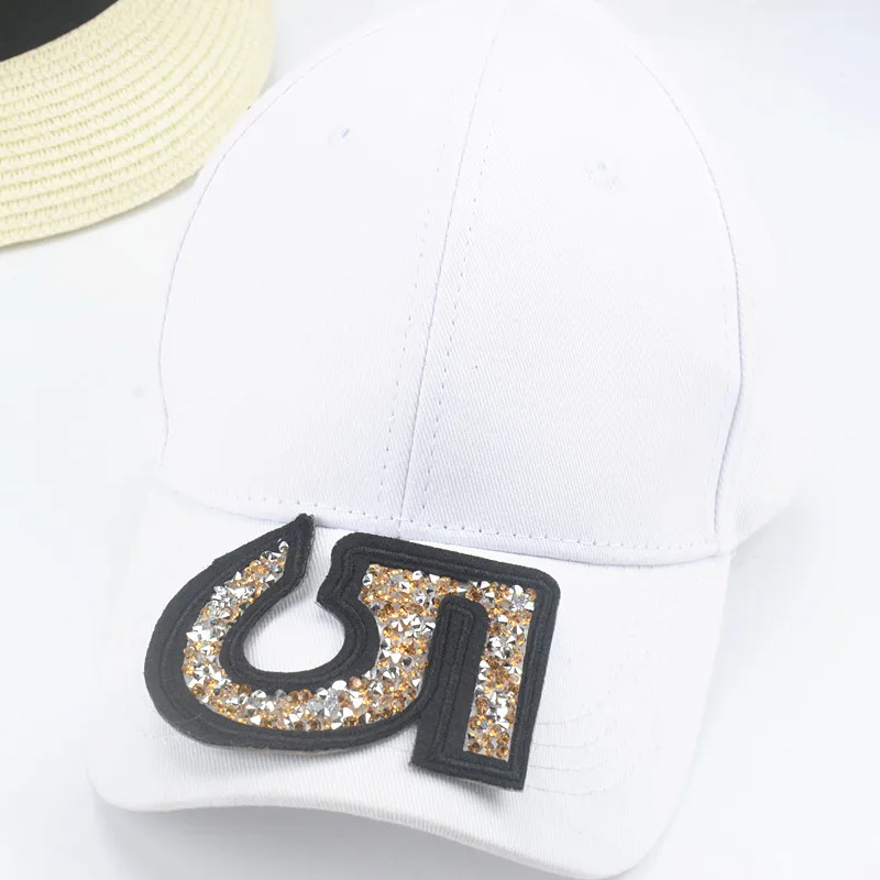 10Pcs/Lot Exquisite Rhinestones Pattern Number 5 Iron On Patches Hotfix Transfer Motifs Design Diy Applique For Hat Garment Bag | Дом и сад
