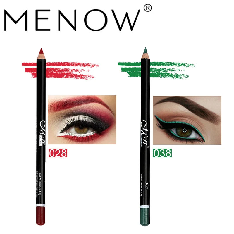 Набор для макияжа MENOW четыре цвета подводка глаз с одной точилкой карандаш теней
