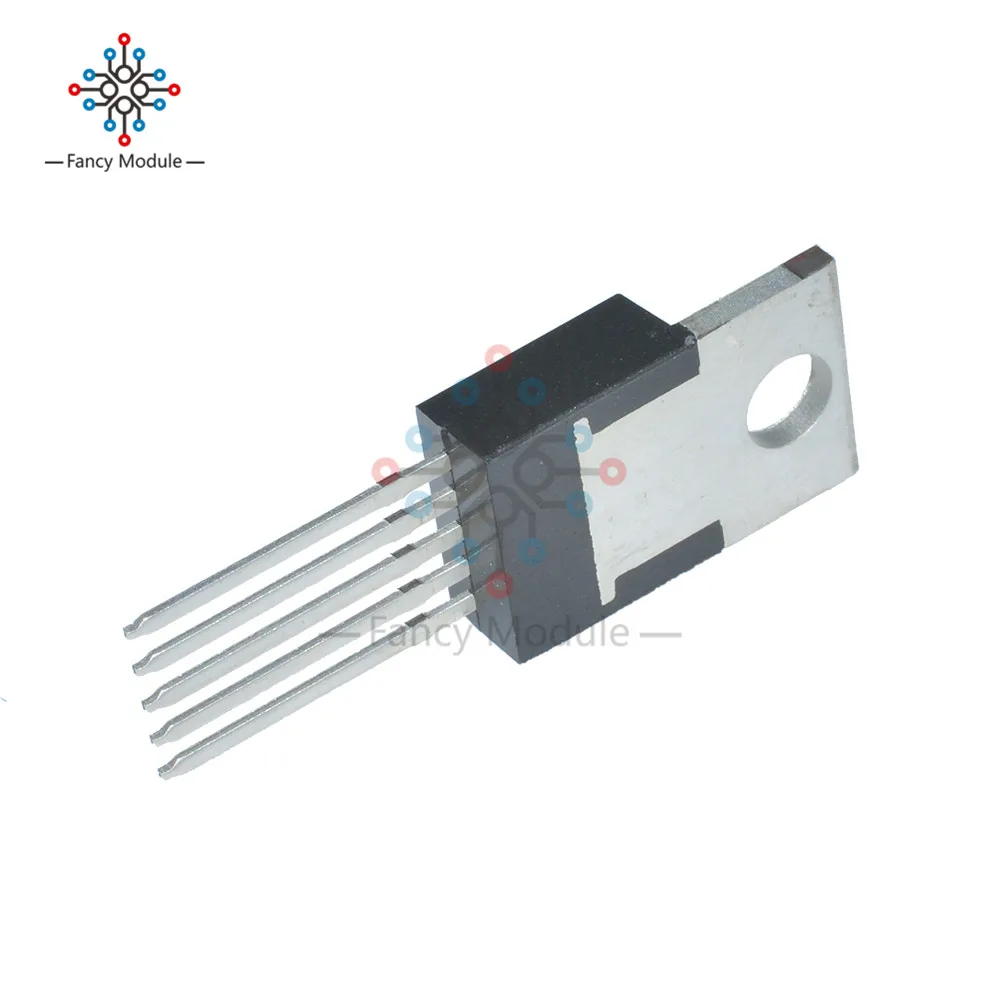 10 шт. IC LM2596T-ADJ LM2596 NSC TO-220 Регулятор линейного напряжения 3A Регулируемый Новый |