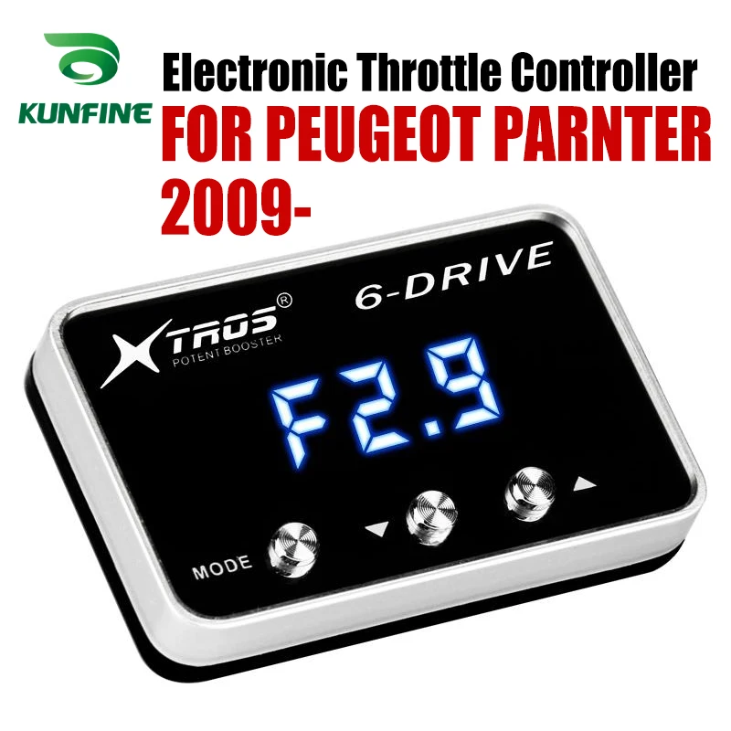 

Car Electronic Throttle Controller Racing Accelerator Potent Booster For PEUGEOT PARNTER 2009-2019 Tuning Parts Accessory