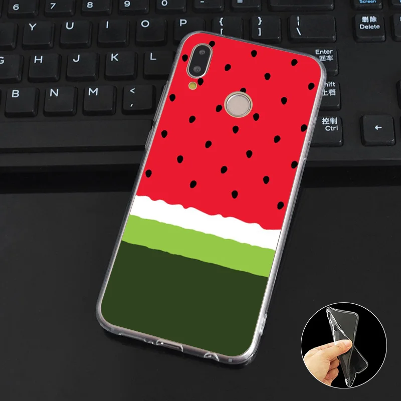DREAMFOX M490 фрукты горячий Мягкий ТПУ силиконовый чехол для Huawei Honor 6a 6C 7X9 10 P20 P30 Lite Pro P