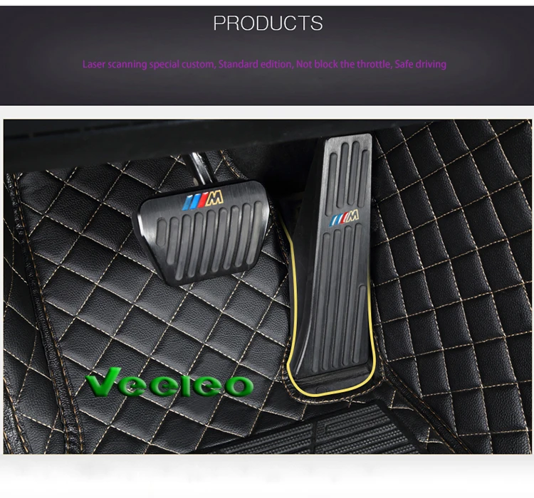 Veeleo 8 цветов кожаные Коврики для Toyota Prius ZVW30 2009 2016 автомобильные коврики