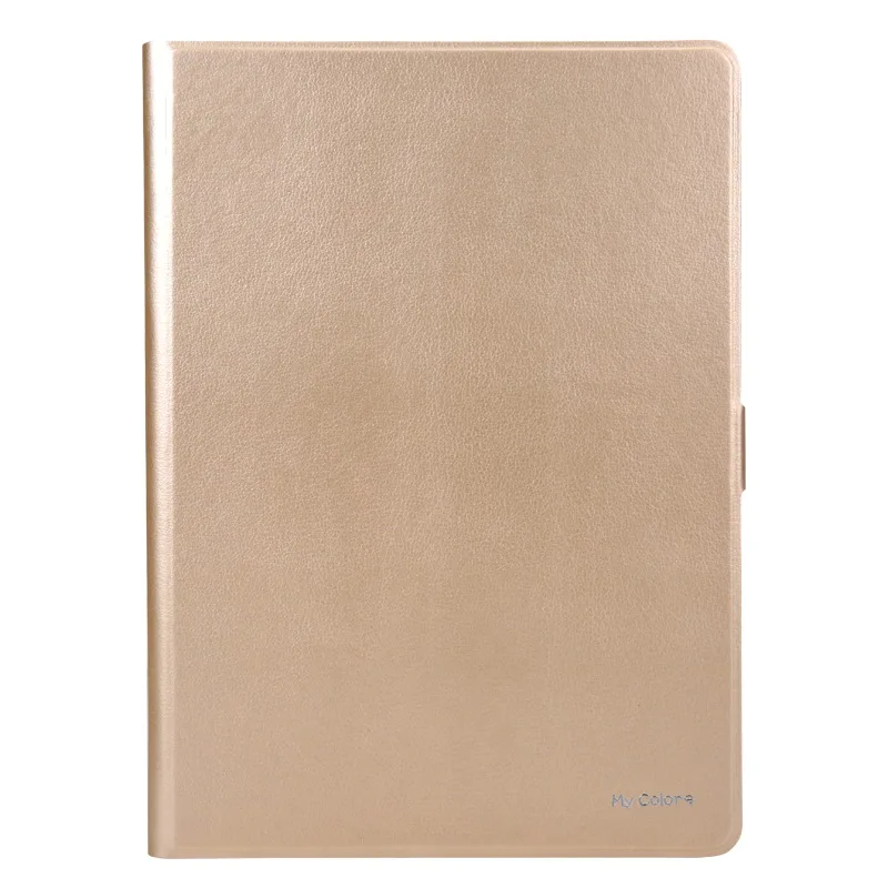 Золотой Магнитный чехол T800 для samsung Galaxy Tab S T800 SM-T800 10,5 T805, чехол с цветным принтом, смарт-чехол с откидной крышкой и подставкой для сна - Цвет: Золотой