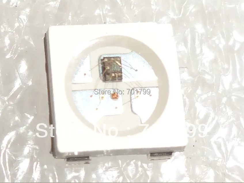 1000 шт. WS2812B4 контакта Светодиодный 5050 SMD RGB со встроенной микросхемой WS2811 внутри|led