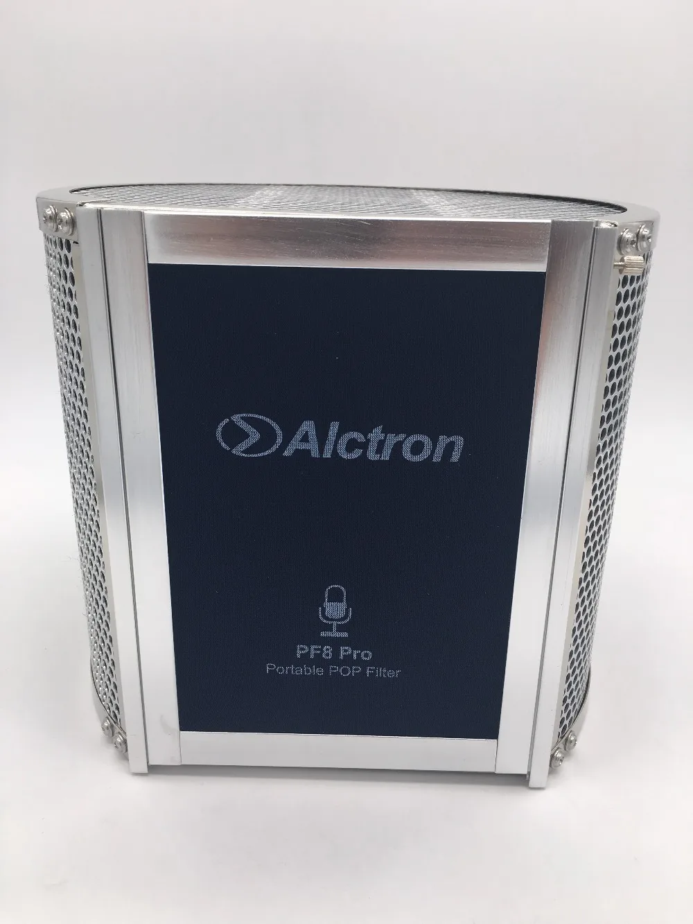 Alctron PF8 PRO pop фильтр Портативный Студийный акустический микрофон экран шумоподавление пена алюминиевая сетка Экран Ветра, снижение шума ветра