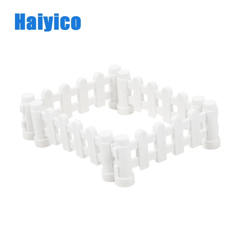 

Big Particles Assembling Accessories Set Building Blocks DIY Toys Creativity Compatible with bricks Square fence children Gift