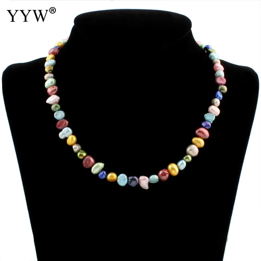 Ожерелье чокер женское из натурального жемчуга 6 8 мм|freshwater pearl necklace|choker necklacenecklace