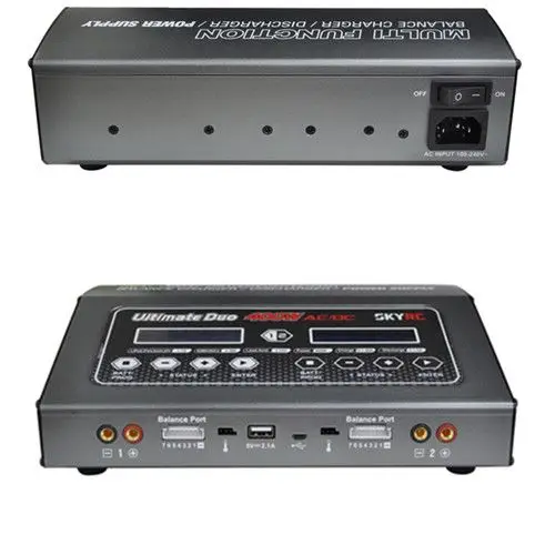 

SKYRC D400 Ultimate Duo 400W AC/DC Balance Charger Discharger