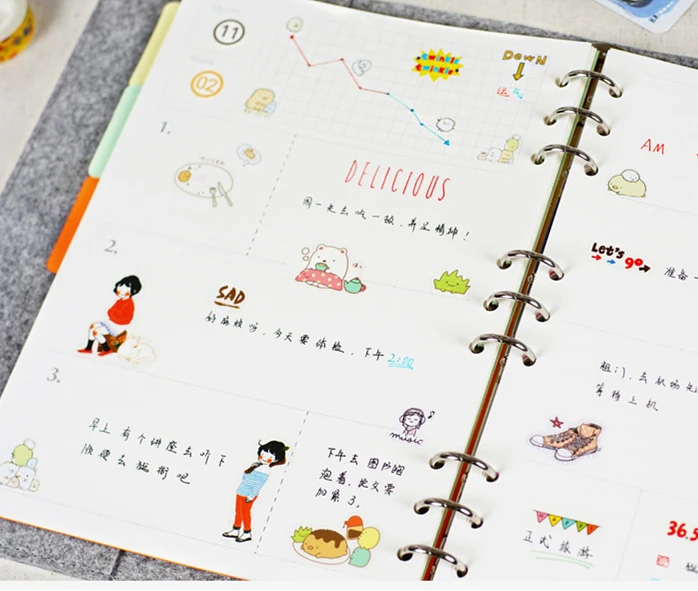 2017 винтажный персональный органайзер Классический войлок чехол для офиса