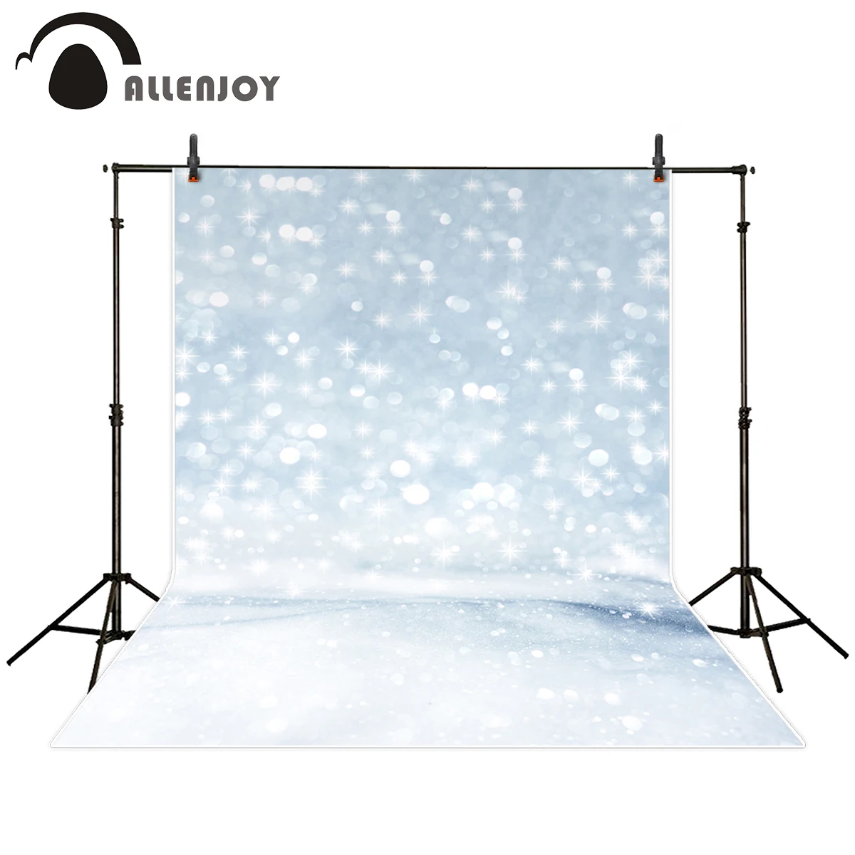 

Фон Allenjoy для студийной фотосъемки с естественными холодными зимними снежными блестками, оригинальный дизайн фотобудка для фотосессии