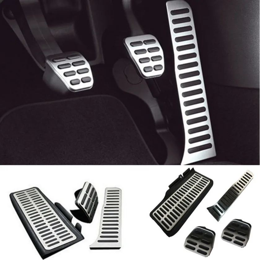 Педаль газа из нержавеющей стали для VW Volkswagen Jetta MK5 Golf 5 6 Scirocco Tiguan Skoda Octavia|pedal straps|pedal