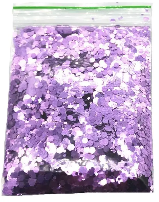 color 17 50 г 25 цветов массивный металлик, переливающийся косметический блеск микс для фестиваля и креативного макияжа, слизи и поделок. Серебряный, единорог - Цвет: color 17