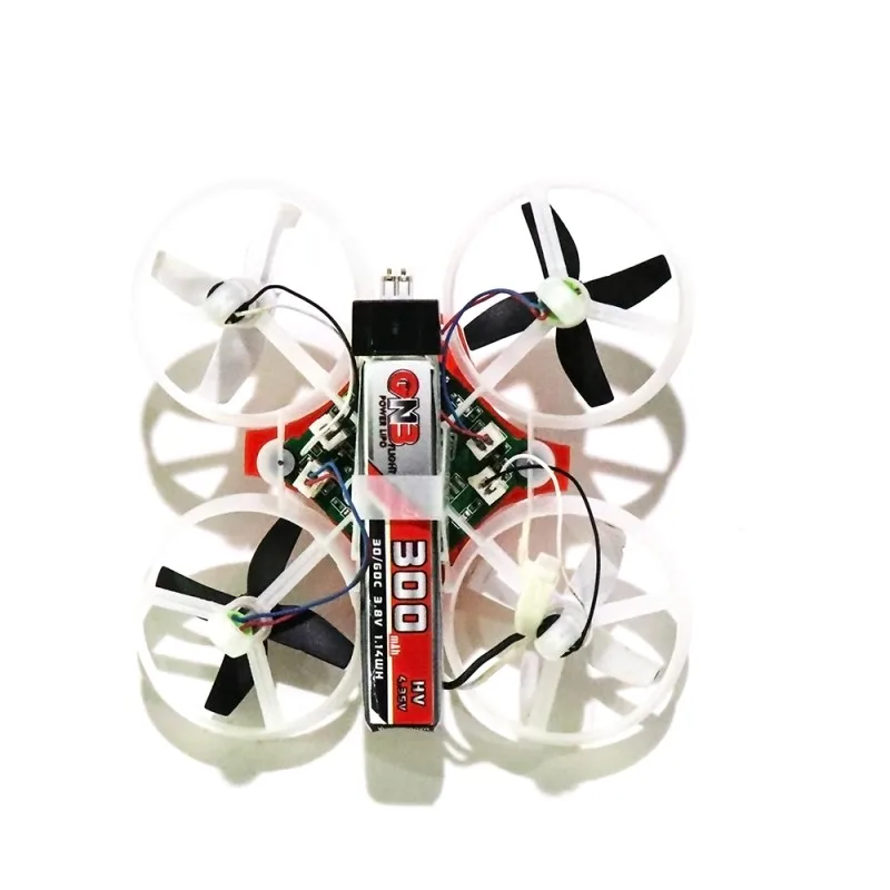 5PCS GNB 300mAh 3.8V 30C/60C 4.35V HV Lipo Battery PH2.0 Plug For US65 UK65 Inductrix Beta65S URUAV UR65 Mobula 7 Whoop Drone | Игрушки и