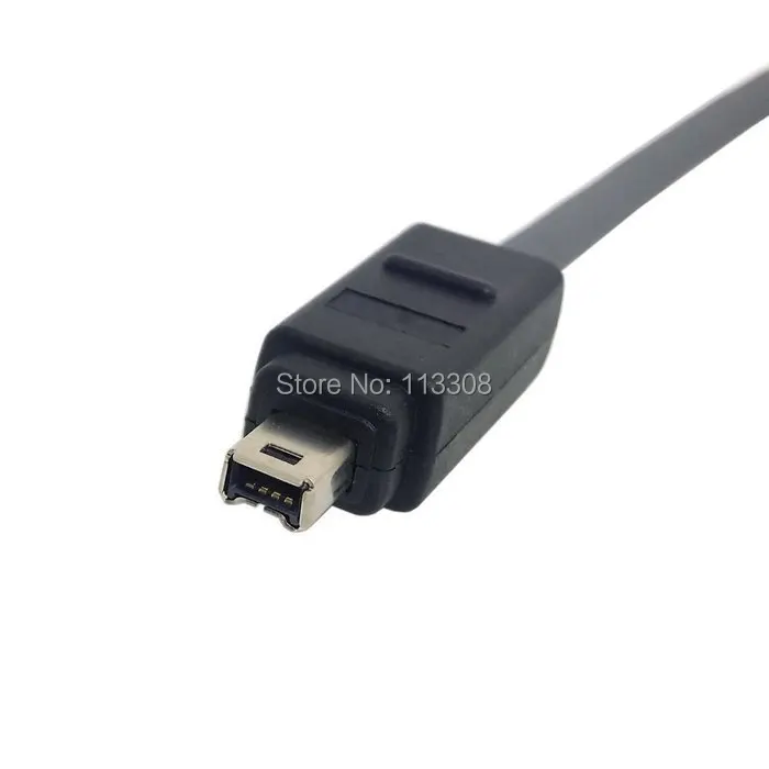 100 шт./лот Firewire 400 IEEE 1394 1394A 4Pin мужской и женский свинцовый Удлинительный кабель