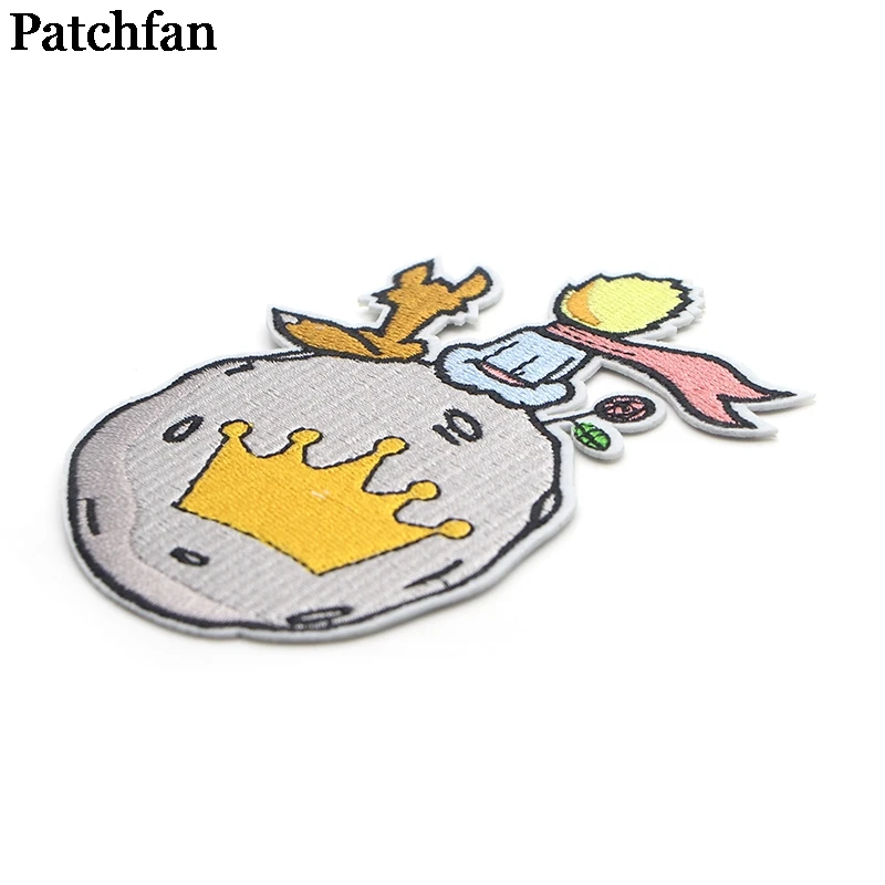 Patchfan Маленький принц вышитые железные нашивки значки лоскутное шитье аппликация pour куртка джинсы наклейки на рюкзак A1990