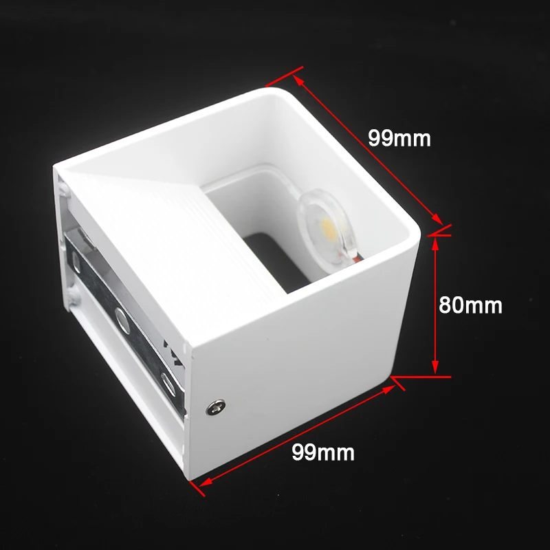 LED настенное бра вверх и вниз современный настенный светильник для гостиной