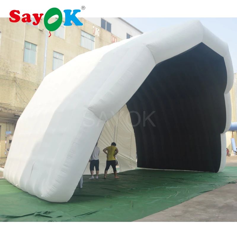 

Hot sale 8m large outdoor inflatable car tent/inflatable stage tent/inflatable event shelter tent for advertising