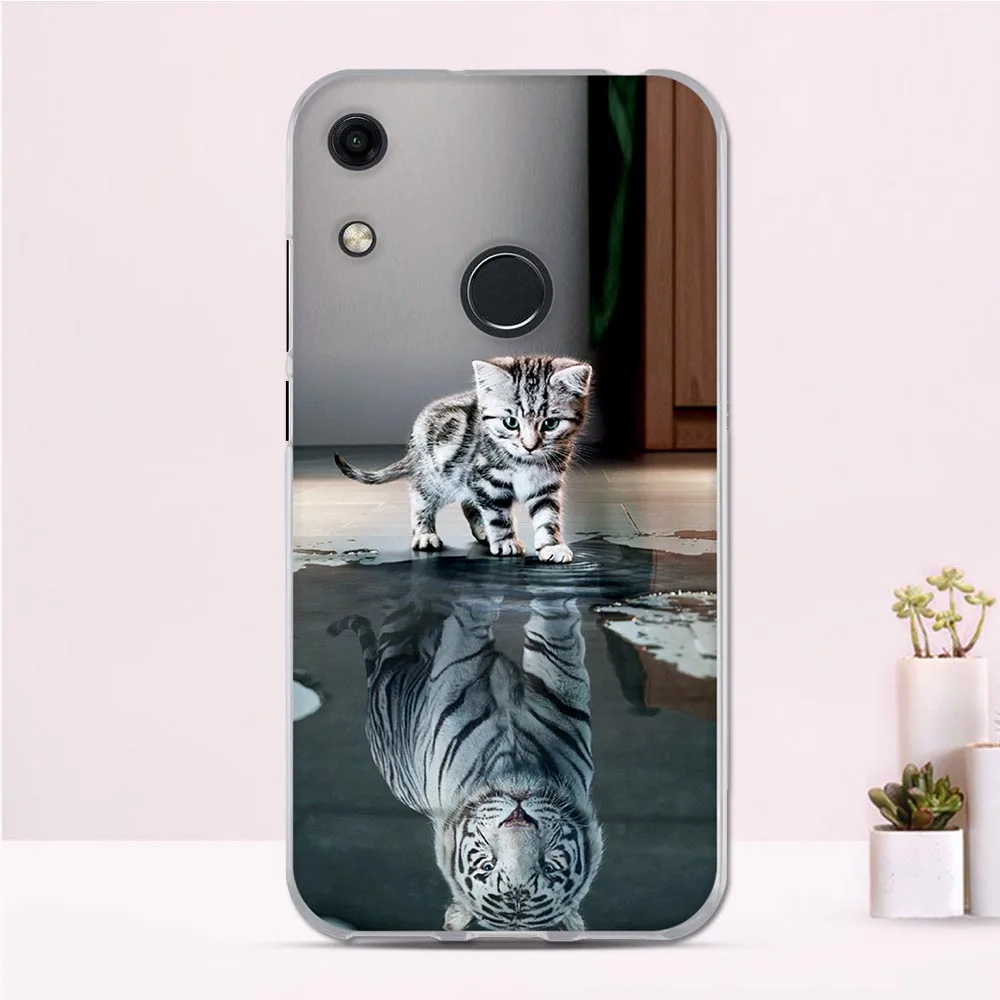 Чехол для Huawei Honor 8A силиконовый чехол Y6 2019 / Prime бампер из ТПУ телефона y6 2019|Бамперы|