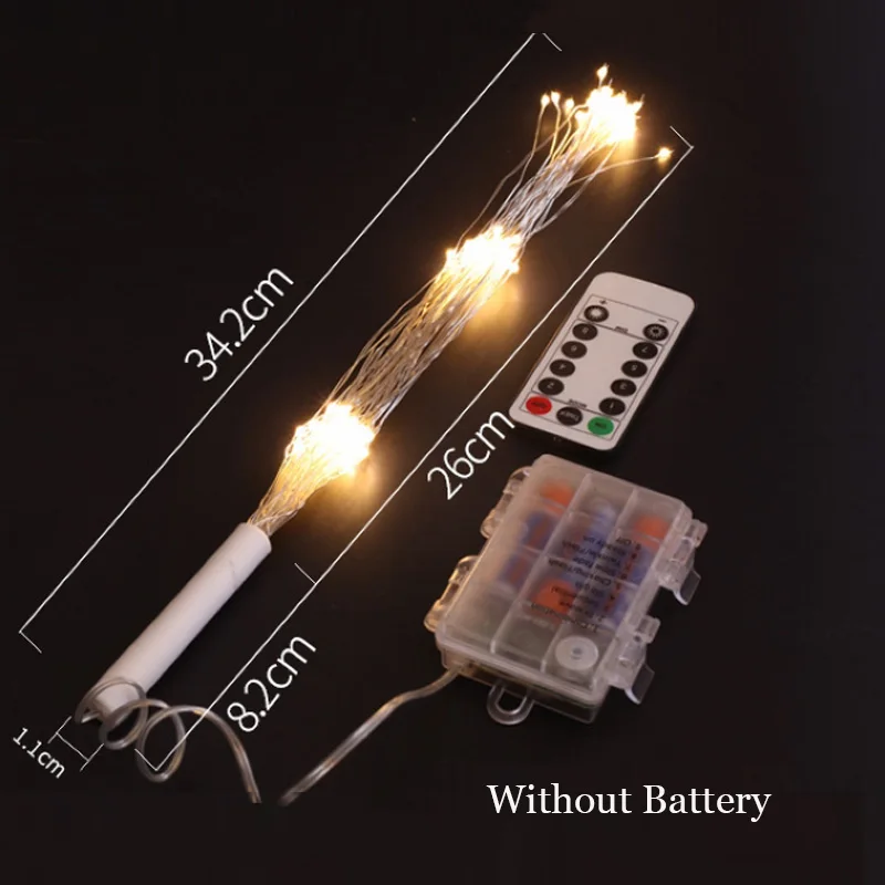 150 LED DIY подвесные светящиеся струны с пультом дистанционного управления
