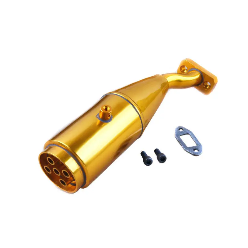 Обновленная алюминиевая задняя выхлопная труба с 5 отверстиями для 1/5