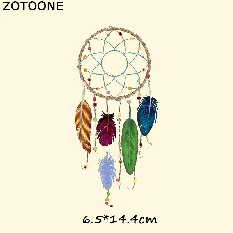 126 ZOTOONE DIY теплопередача для одежды футболки платья милые Ловец снов железные нашивки для одежды сова термо-Стикеры для одежды E - Цвет: 126