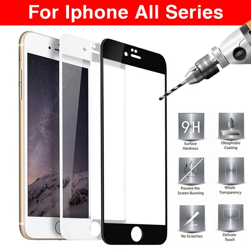 Защитное стекло для Iphone 7 Plus Apple 8 6X10 7plus plus закаленное защитная пленка