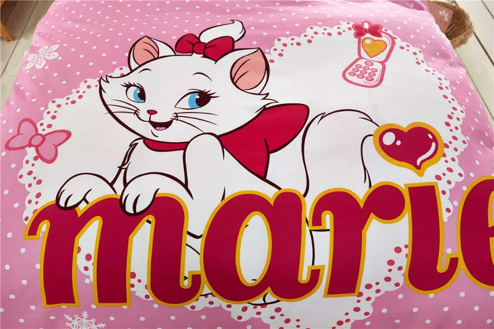 Комплекты постельного белья Marie Cat хлопковая постельное белье с принтом Диснея из