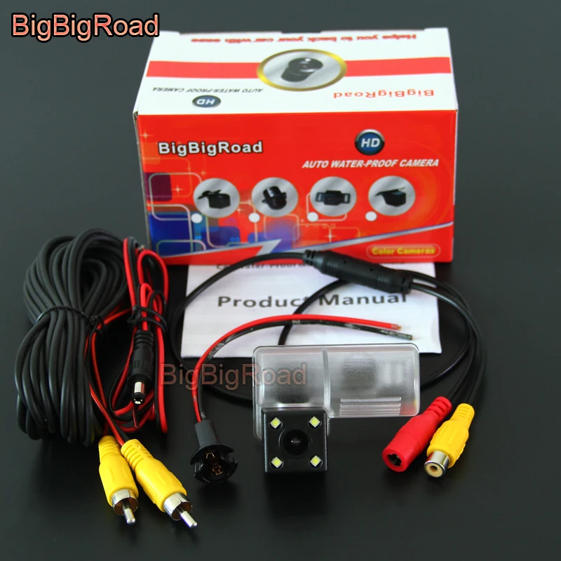 

BigBigRoad Car Rear View Backup CCD Camera For Toyota Vios / Etios / YARiS L Corolla Levin 2015 2016 Night Vision Parking Camera