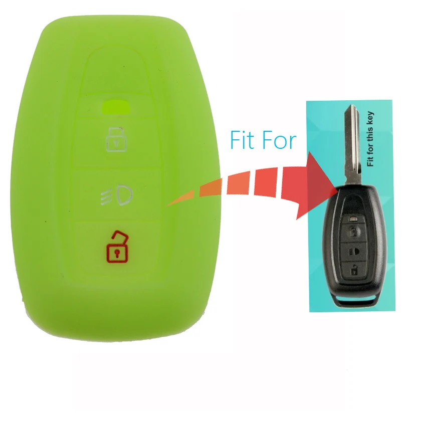 Силиконовый чехол для ключей от машины 3 кнопки 1 шт.|car key case cover|key for carauto cover |