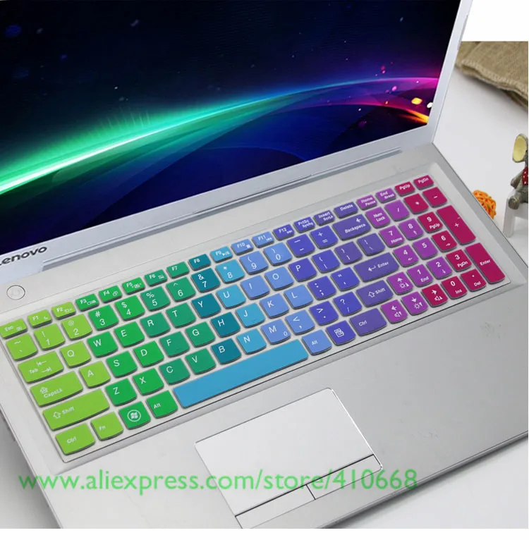 Силиконовый защитный чехол для клавиатуры 15,6 дюймов для lenovo Ideapad 700 700-15 700-17 500S-15 Idea pad 700-15ISK