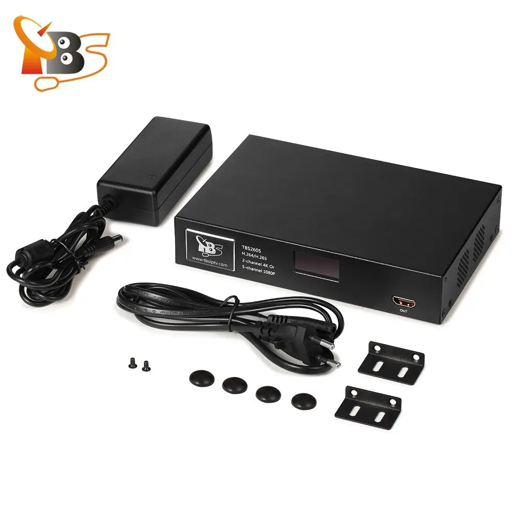 TBS2605 NDI®Поддерживает 2 Каналы 4K 5 1080P 60 Гц HDMI видео кодировщик микс функция