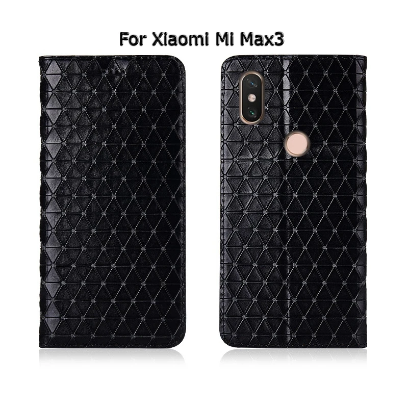 Топ из натуральной кожи чехол для телефона для Xiaomi Mi Max 2 3 Max2 Max3 Флип Магнитный кронштейн карты сумка чехол для телефона