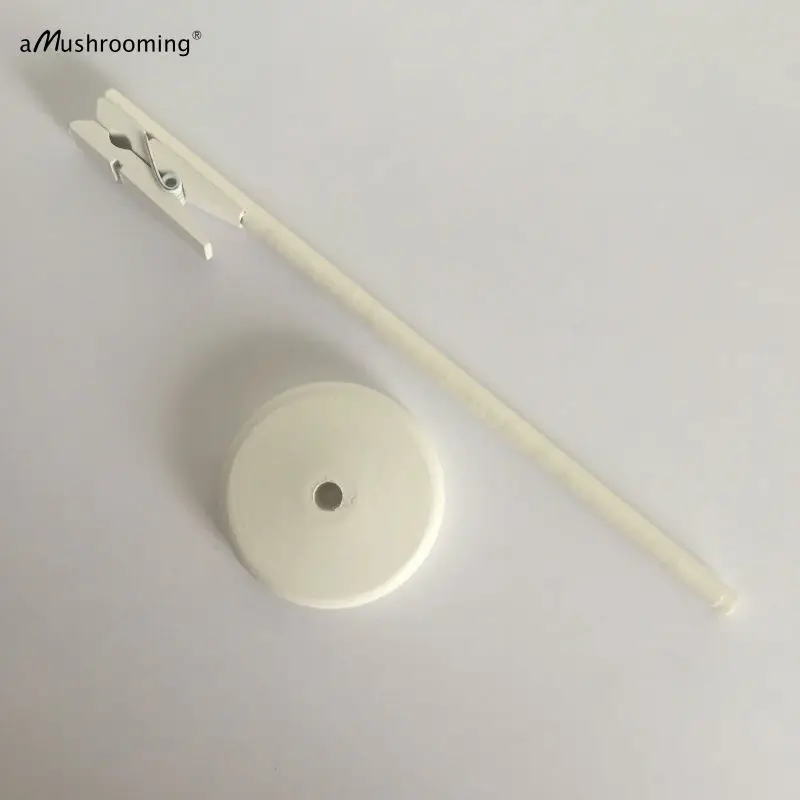 X6 белые свадебные принадлежности мини Деревянные прищепки на палочке подставка
