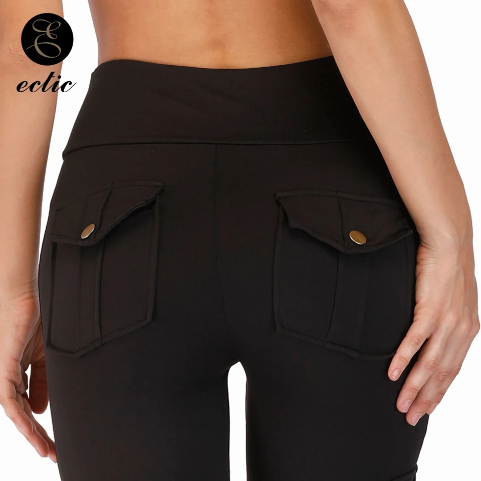 Sexy Army Leggings With Pockets Mallas Deportivas Mujer High Waist Leggings Women Sexy Hip Push Up Peach Pants Quick Dry Leggins