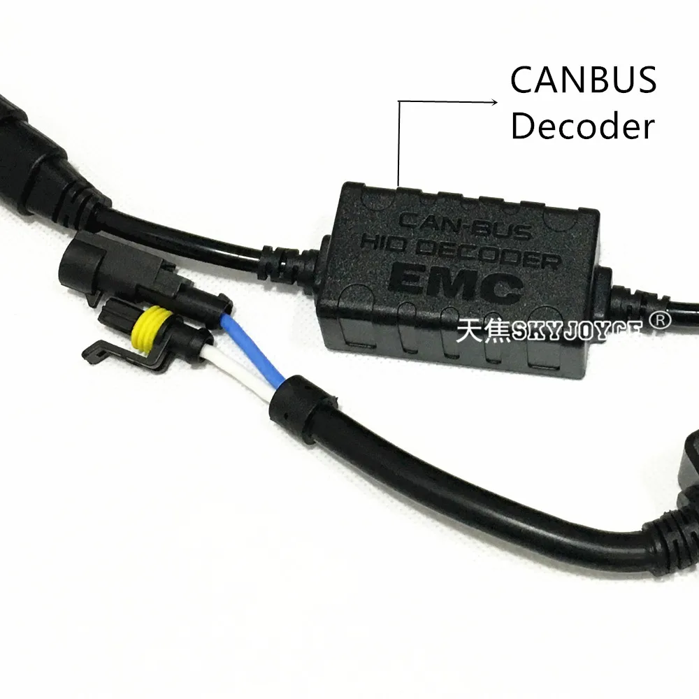 1 X Блок зажигания высокой яркости 55 Вт тонкий балласт CANBUS светильник для hid kit H4 H7