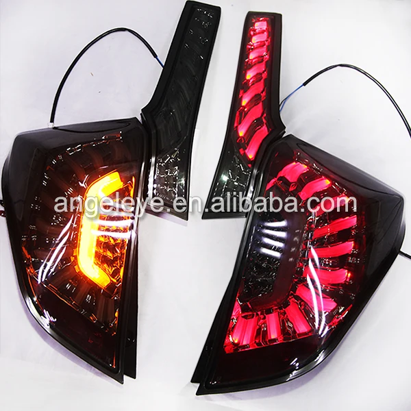 

2014 year For Honda for Fit Jazz LED Rear Lamp Tail Light Dark Black Color LH