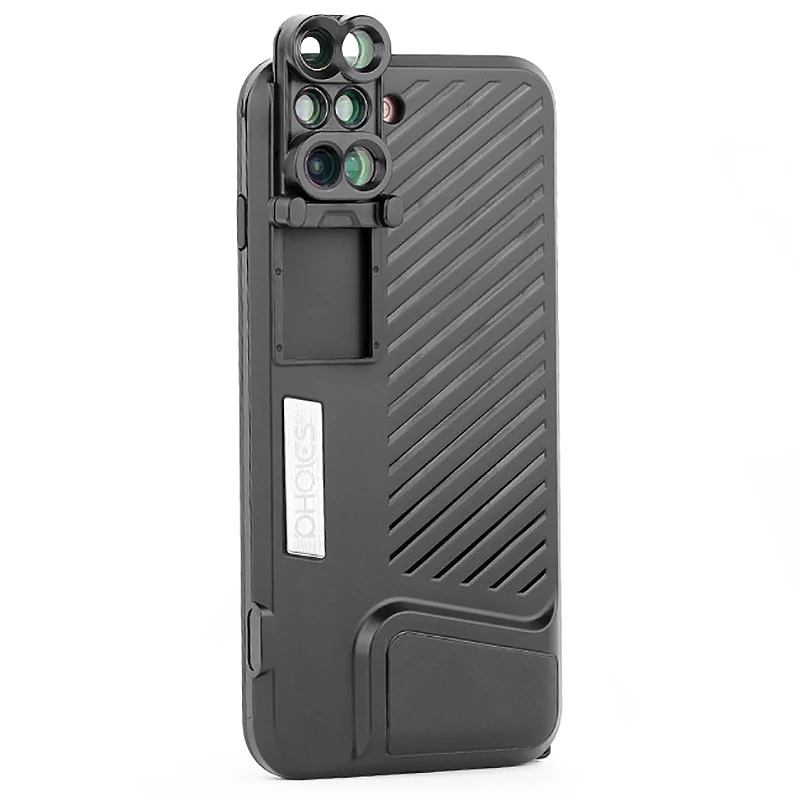 Pholes 8 Plus двойной объектив камеры для Apple Iphone X 8 Plus телескоп объектив рыбий глаз широкоугольный макрообъектив для Iphone 7 Plus черный