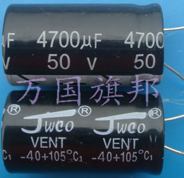 

Free Delivery. 4700 uf 4700 uf electrolytic capacitors 50 v 22 * 40 mm