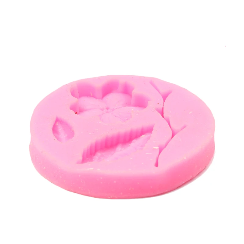 Силиконовая форма сделай сам в виде цветущей персиковой ветки инструмент для