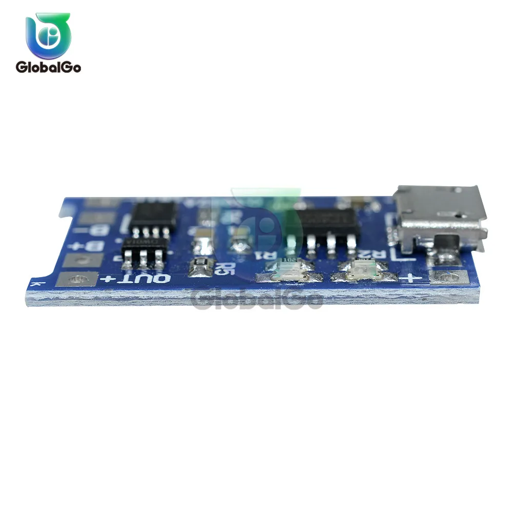 1 шт. Micro USB 5V 1A 18650 TC4056A литиевый модуль зарядного устройства аккумулятора зарядная