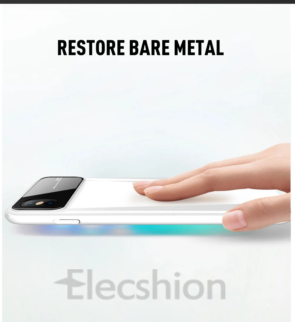 Противоударное Зеркало чехол для телефона для iPhone 7 8 Plus XR закаленное стекло Матовый ПК для iPhone X XS Max 6 6 Роскошные линзы фортепиано Capinhas
