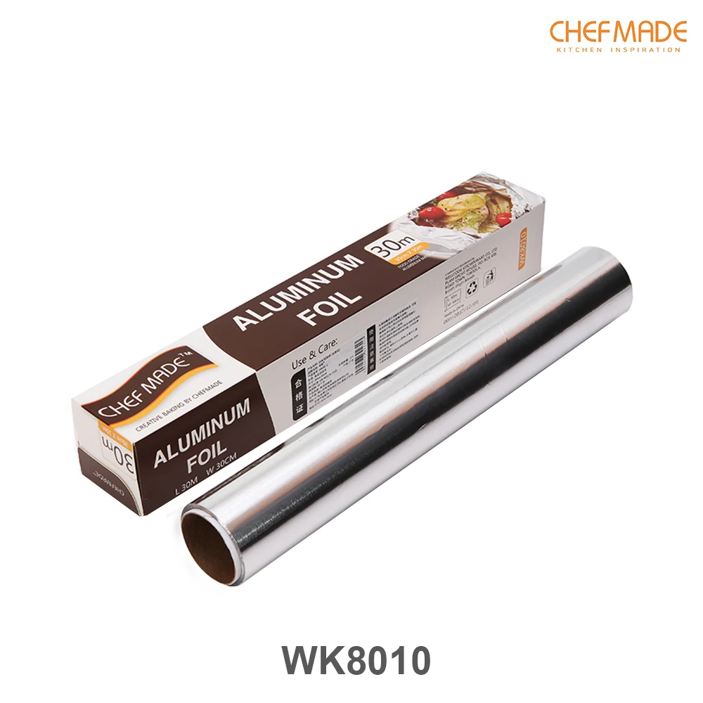 CHEFMADE дозатор алюминиевой фольги для выпечки 5 м/10 м/20 м/30 м барбекю гриль печь
