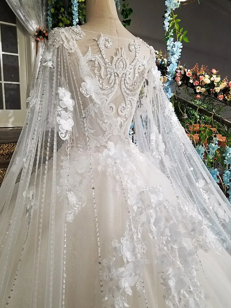 LS00178 кружевное платье с бисером и цветами короткими рукавами аппликацией иллюзия