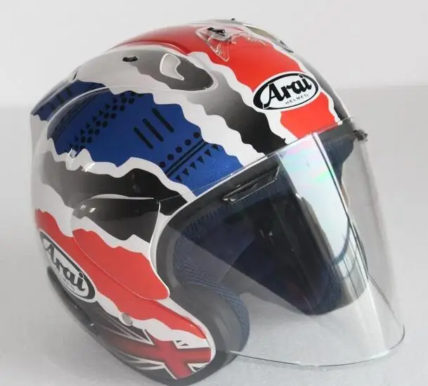 1 ARAI 3/4 шлем мотоциклетный шлем полушлем открытый шлем-каска для мотокросса Размер: S M L XL XXL, Capacete - Цвет: 1