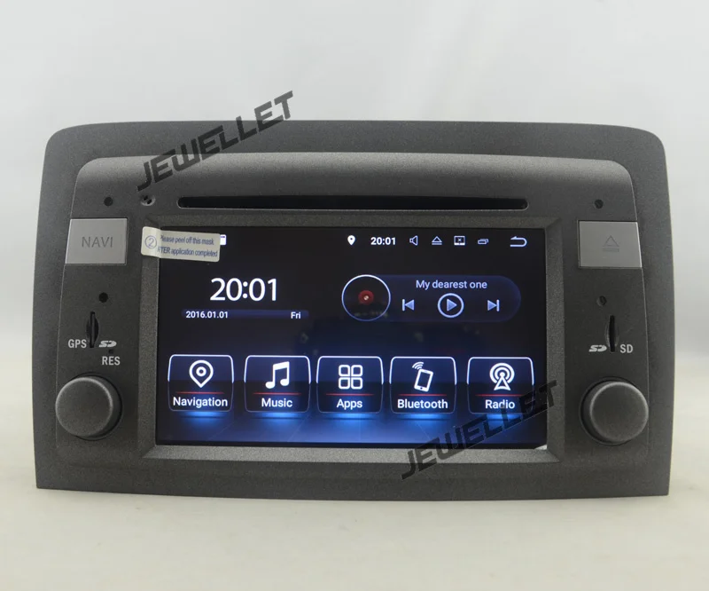 Четырехъядерный Android 9,0 автомобильный DVD gps Радио навигатор для Fiat Idea Lancia Musa с 4G/Wifi DVR OBD mirror link 1080P