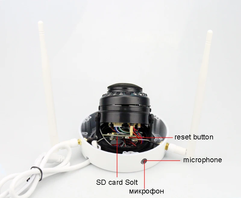 5MP/3MP 25 шт. Инфракрасные светодиоды H.265+ 25fps 128 ГБ двухантенна аудио камера Крытый взрывозащищенный wifi IP камера