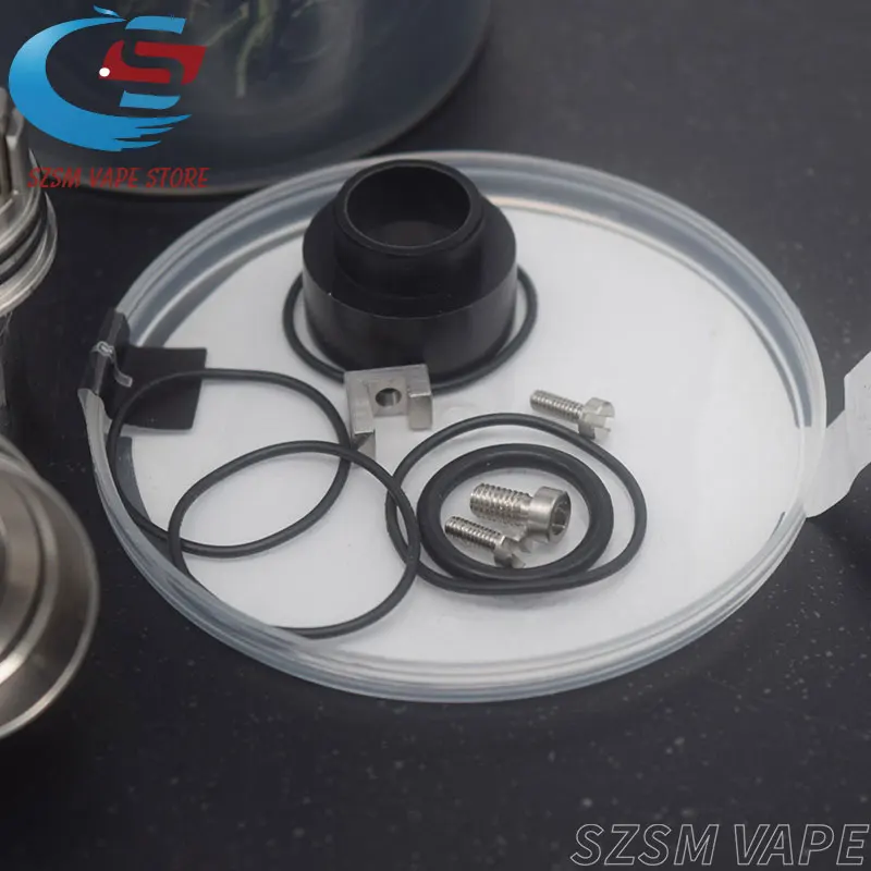 Атомайзеры Kryten RDA Hadaly Цитадель диаметром 22 мм с широким отверстием капельный