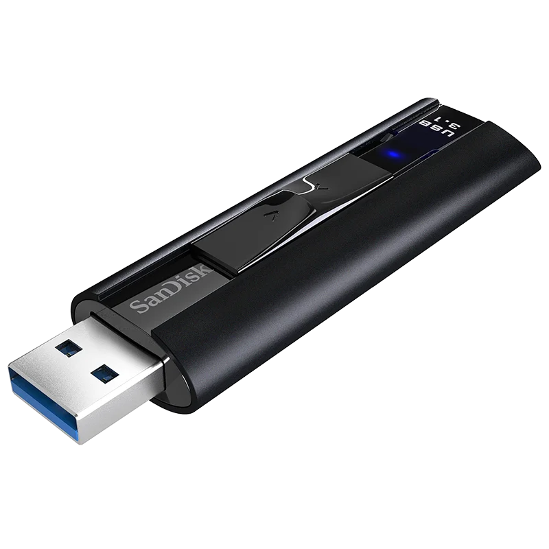 Двойной Флеш накопитель SanDisk Extreme PRO USB3.1 128 ГБ USB флэш CZ880 256 420 МБ/с. usb 3 0 Pendrive Бизнес Стик|USB флэш-накопители| |